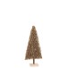 Árbol de Navidad decorativo de madera natural plano de 40x12,5x90cm