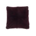 Cuscino quadrato in poliestere rosso scuro 45x45cm Cuscino quadrato in poliestere rosso scuro 45x45cm