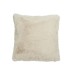 Coussin carré en polyester gris clair 45x45cm Coussin carré en polyester gris clair 45x45cm