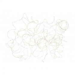 Guirlande lumineuse fil en Plastique Or 300x0,5x0,5cm