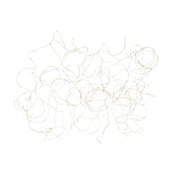 Guirlande lumineuse fil en Plastique Or 300x0,5x0,5cm