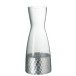 CARAFE A EAU VERRE TRANSPARENT/ARGENT