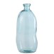 Vase dame jeanne en verre bleu 33x33x72 cm Vase dame jeanne en verre bleu 33x33x72 cm