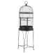 Voladero de pie de metal negro 55x55x176cm