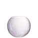 Photophore boule en verre transparent 20x20x16 cm Photophore boule en verre transparent 20x20x16 cm