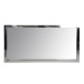 Miroir rectangulaire de 90x180cm avec cadre acier inoxydable Miroir rectangulaire de 90x180cm avec cadre acier inoxydable
