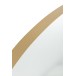Espelho redondo em metal dourado 110x110x4 cm Espelho redondo em metal dourado 110x110x4 cm
