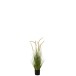 Planta artificial de césped en maceta de plástico de 90 cm