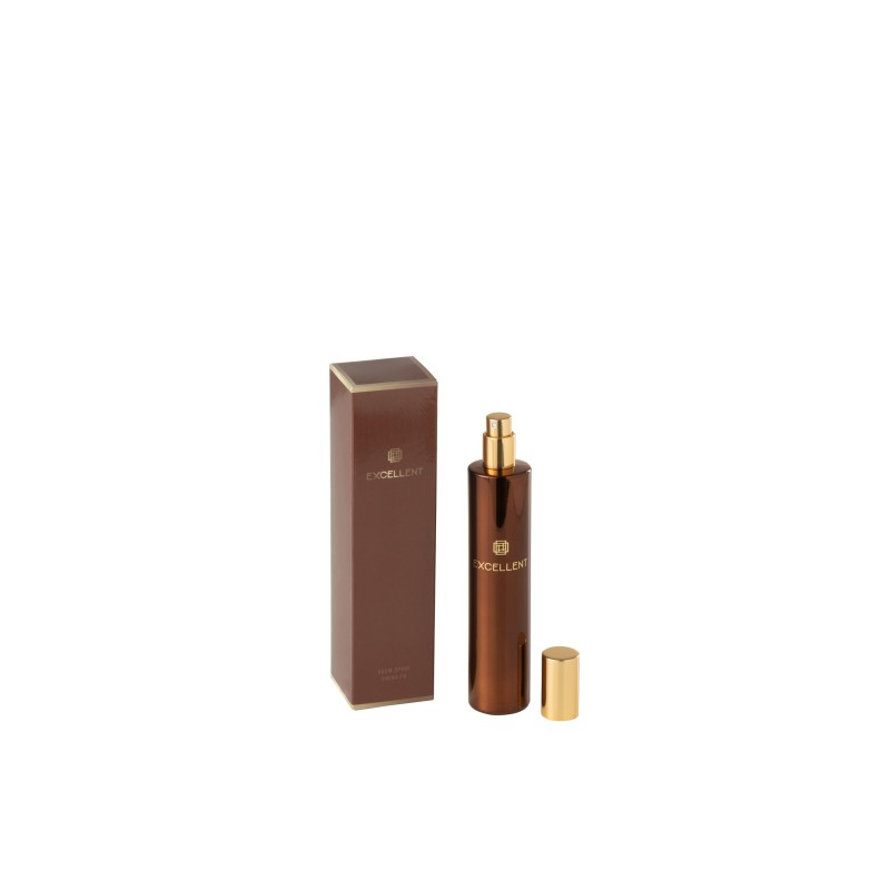 Parfum d’intérieur en verre marron 4.6x4.6x18.2 cm Parfum d’intérieur en verre marron 4.6x4.6x18.2 cm