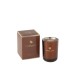 Vela perfumada de 50 horas en tarro de vidrio marrón de 9.1x9.1x12.2 cm