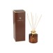 Aceite perfumado con palitos de vidrio marrón 9.1x9.1x27.2 cm