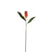 Flores artificiales de lirio de plástico naranja de 94 cm