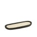 Bougie en bois de paulownia noir 46x15x5 cm Bougie en bois de paulownia noir 46x15x5 cm