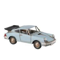 Voiture de luxe en métal bleu 26x10.5x9.5 cm