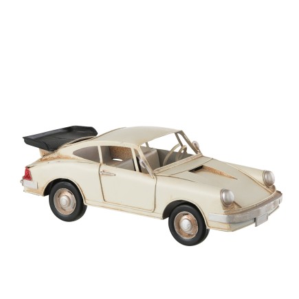 VOITURE LUXE METAL BEIGE