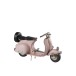 Scooter rosa in metallo in miniatura 28.5x10.5x15 cm Scooter rosa in metallo in miniatura 28.5x10.5x15 cm