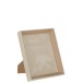 Marco de foto de 20x25 cm en madera beige de 25x4x30 cm