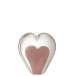 Presse-papiers en verre rose 10.5x5x11.5 cm Presse-papiers en verre rose 10.5x5x11.5 cm