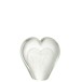Pisapapeles de vidrio blanco 10.5x5x11.5 cm
