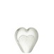 Pisapapeles de vidrio blanco 9x4x10 cm