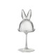 CLOCHE LAPIN VERRE TR SMALL
