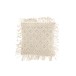 Cuscino quadrato in cotone bianco sporco con frange 44x44cm - Cuscino per esterni Cuscino quadrato in cotone bianco sporco con frange 44x44cm - Cuscino per esterni