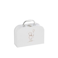 VALISE NAISSANCE OURSON BLANC