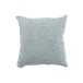 Cuscino quadrato con pizzo di cotone blu 42x42cm Cuscino quadrato con pizzo di cotone blu 42x42cm