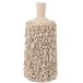VASE CREPON CERAMIQUE BEIGE VASE CREPON CERAMIQUE BEIGE