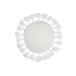 Cuscino rotondo in poliestere bianco 45x45cm - Cuscino per esterni Cuscino rotondo in poliestere bianco 45x45cm - Cuscino per esterni