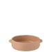 POT PLAT GUSTAVE CIMENT MARRON CLAIR
