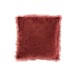 Cojín con flecos de poliéster rojo de 46x46cm