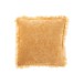 Cuscino con frange in poliestere ocra 46x46cm