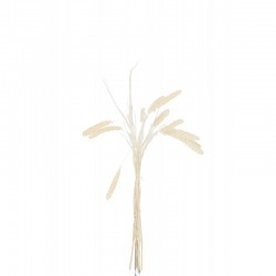 Bouquet de millet séché en bois naturel 9x9x93 cm