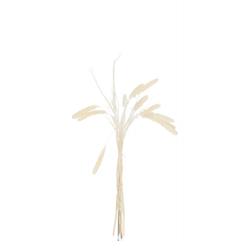 Bouquet de millet séché en bois naturel 9x9x93 cm