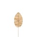 Feuille de bambou branche en bois naturel 25x2x91 cm