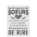 Cartel de metal blanco de 61x45x0.02 cm