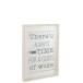 Marco para tapones de corcho de madera beige 47x7x65cm