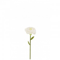 Flores de papel blanco 25x24x37 cm