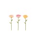 Set de 3 fleurs en Papier Saumon - rose - jaune 73x26x104.5 cm Set de 3 fleurs en Papier Saumon - rose - jaune 73x26x104.5 cm