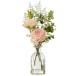 Bouquet de rose artificiel en plastique rose 20x20x34 cm Bouquet de rose artificiel en plastique rose 20x20x34 cm