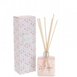 Aceite perfumado con palitos de aroma de mimosa y rosa