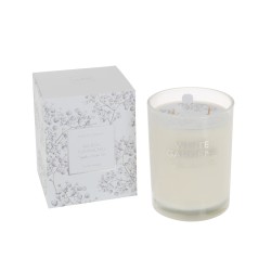 Vela perfumada blanca 70H 10*10*12.5 cm