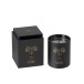 Bougie parfumée signe bélier 50H dans pot en verre noir 8x8x9.5 cm Bougie parfumée signe bélier 50H dans pot en verre noir 8x8x9.5 cm