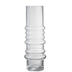 VASE BORD HAUT VERRE TRANSPARENT Vase Haut Vase Haut