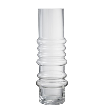 VASE BORD HAUT VERRE TRANSPARENT Vase Haut Vase Haut