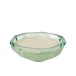 Vela perfumada plana en tarro de vidrio transparente de 24.5x24.5x8 cm