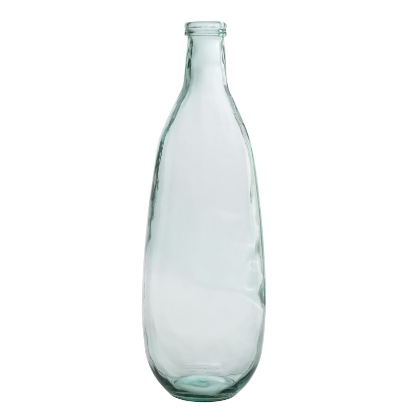 Botella de vidrio transparente de 25x25x75 cm Botella de vidrio transparente de 25x25x75 cm