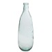 Botella de vidrio transparente de 25x25x75 cm Botella de vidrio transparente de 25x25x75 cm