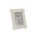 CADRE PHOTO PLUME RESINE BLANC LARGE